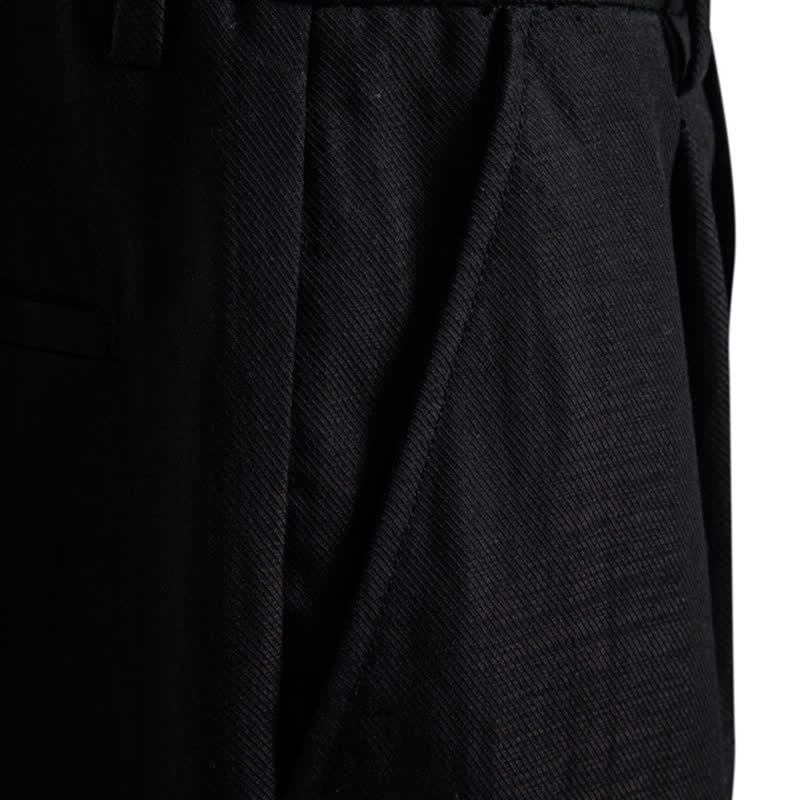 Męskie szorty bermudy z kieszeniami Buddha Stones Summer Casual Classic z zamkiem błyskawicznym i guzikami - image 17