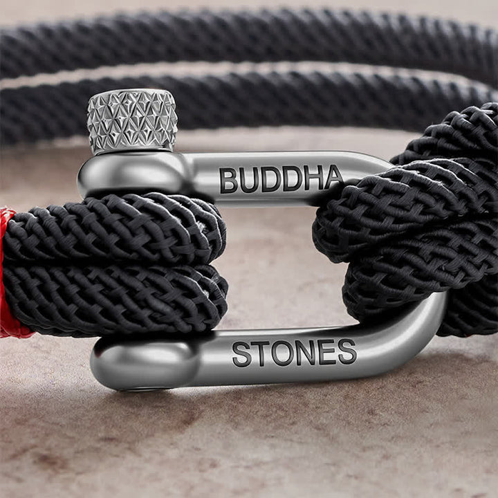 Buddha Stones Bransoletka stymulująca Shackle ze stali tytanowej - image 12