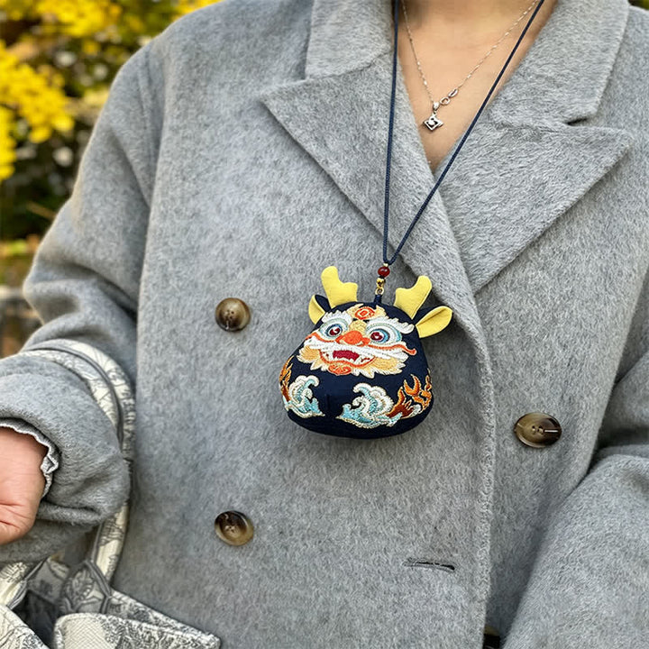 Buddha Stones Szczęśliwy Pi Xiu Qilin Smok Lis Bogactwo Uroczy Dekor Zwierzęcy - image 3