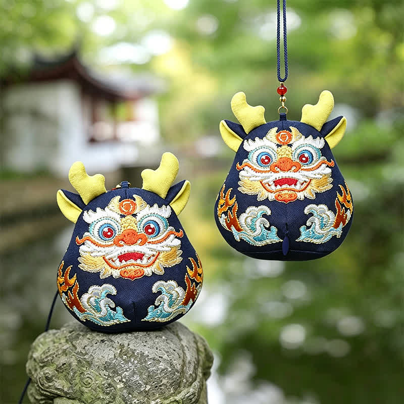 Buddha Stones Szczęśliwy Pi Xiu Qilin Smok Lis Bogactwo Uroczy Dekor Zwierzęcy - image 1