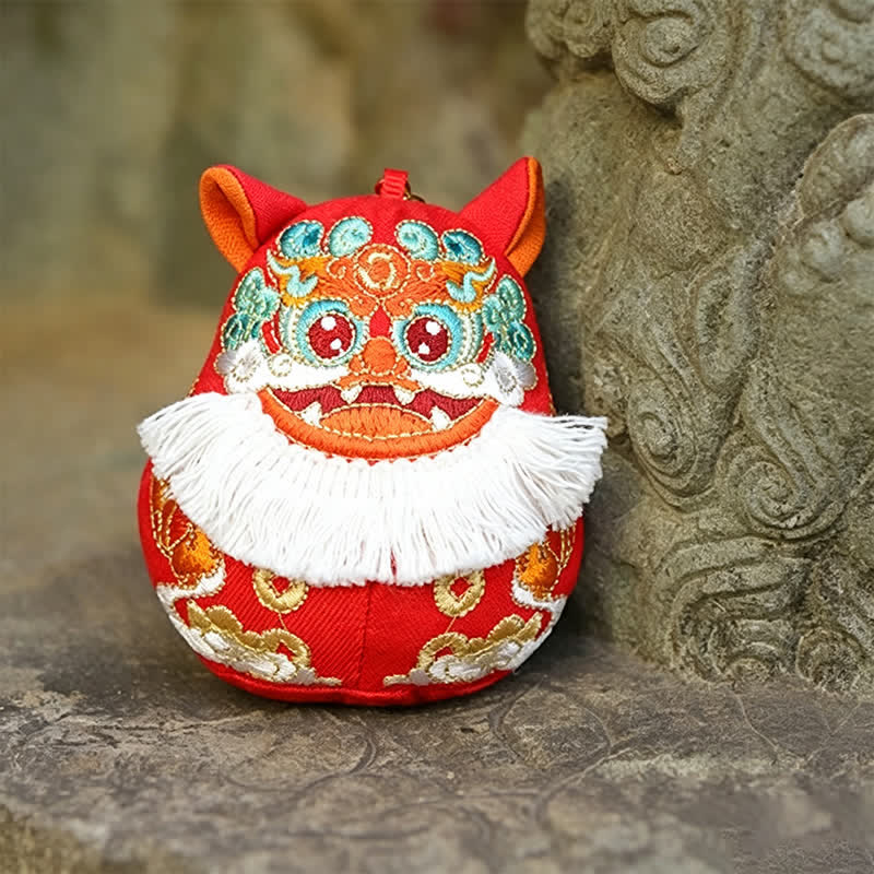 Buddha Stones Szczęśliwy Pi Xiu Qilin Smok Lis Bogactwo Uroczy Dekor Zwierzęcy - image 10