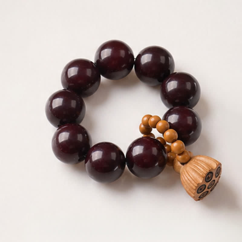 Buddha Stones Białe nasiona bodhi, strąki lotosu, uziemienie, ręcznie polerowane, dotykowe koraliki do medytacji, dekoracje - image 19