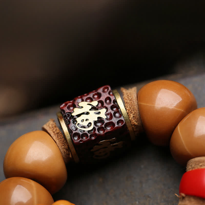 Buddha Stones Nasiona Bodhi Awalokiteśwary Fu Postać Pokoju Tybetańskie Kolorowe Frędzle Dotykowe Medytacyjne Koraliki Dekoracje - image 4