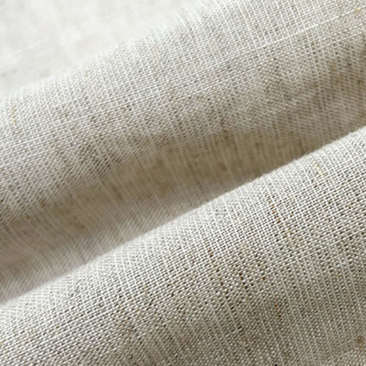 Buddha Stones Letnie, swobodne, minimalistyczne, męskie szorty ze ściągaczem i kieszeniami - image 16