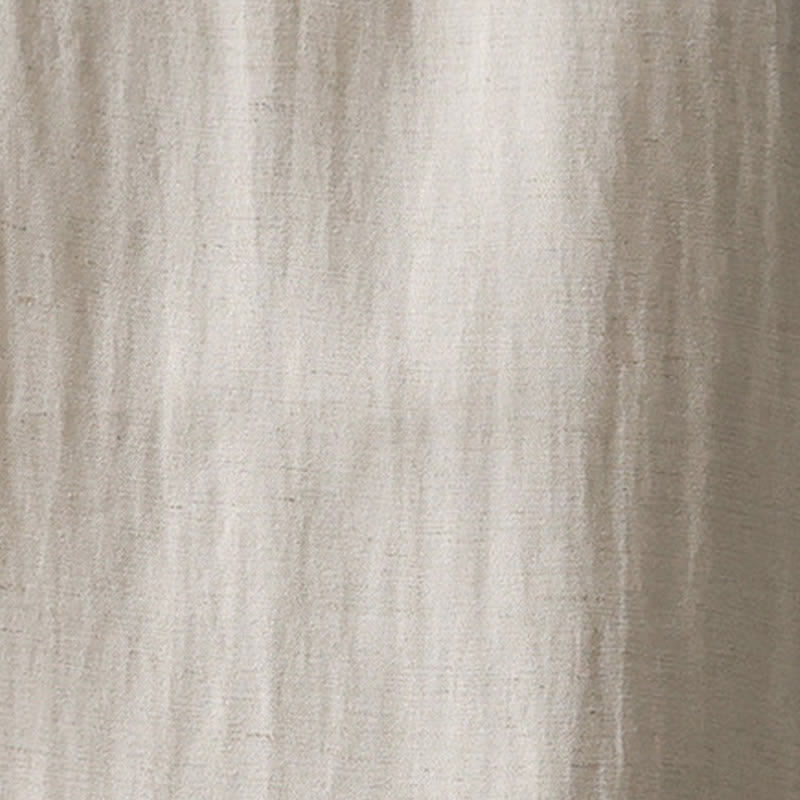 Buddha Stones Letnie, swobodne, minimalistyczne koszule męskie z krótkim rękawem, zapinane na guziki i z jednolitym materiałem - image 7