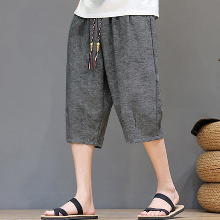 Buddha Stones Letnie, swobodne, boho, abstrakcyjne, męskie szorty ze ściągaczem i kieszenią - image 18