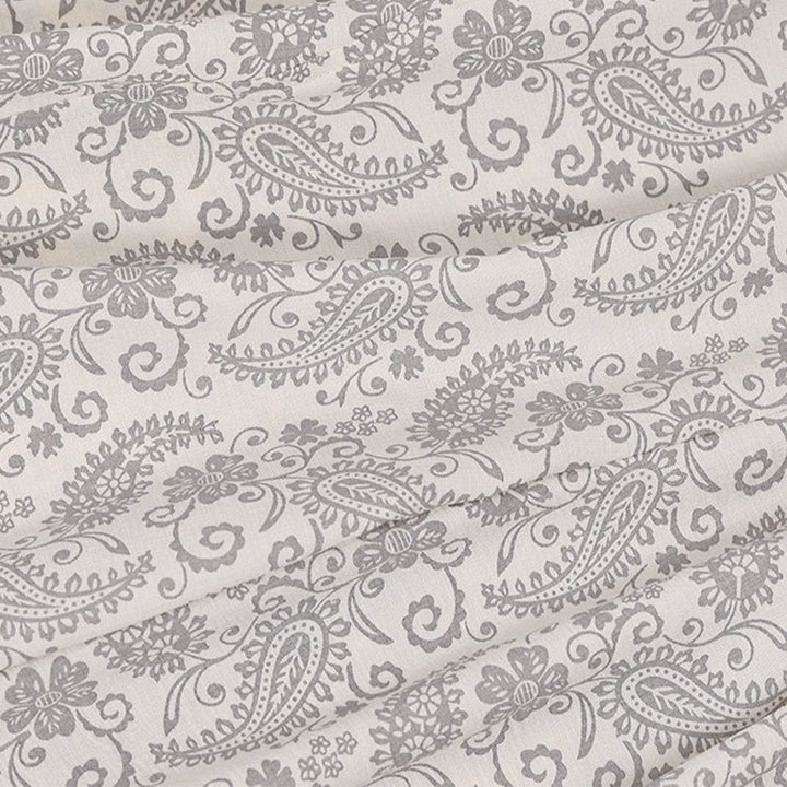 Buddha Stones Letnie spodnie capri w stylu boho, swobodne, ściągane sznurkiem, wzór paisley, męskie, haremowe, z kieszenią - image 30
