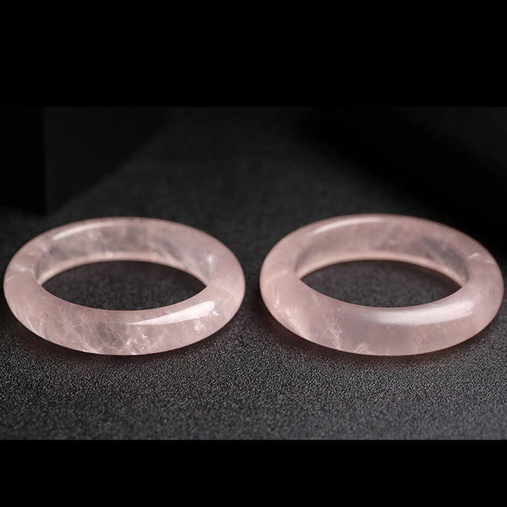 Bransoletka Buddha Stones Natural Rose Quartz Love Caring - image 8