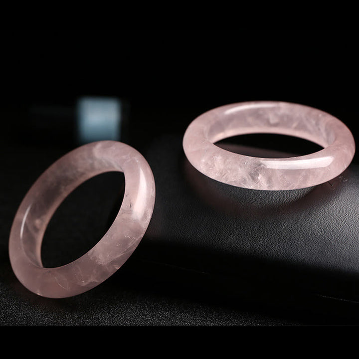 Bransoletka Buddha Stones Natural Rose Quartz Love Caring - image 6