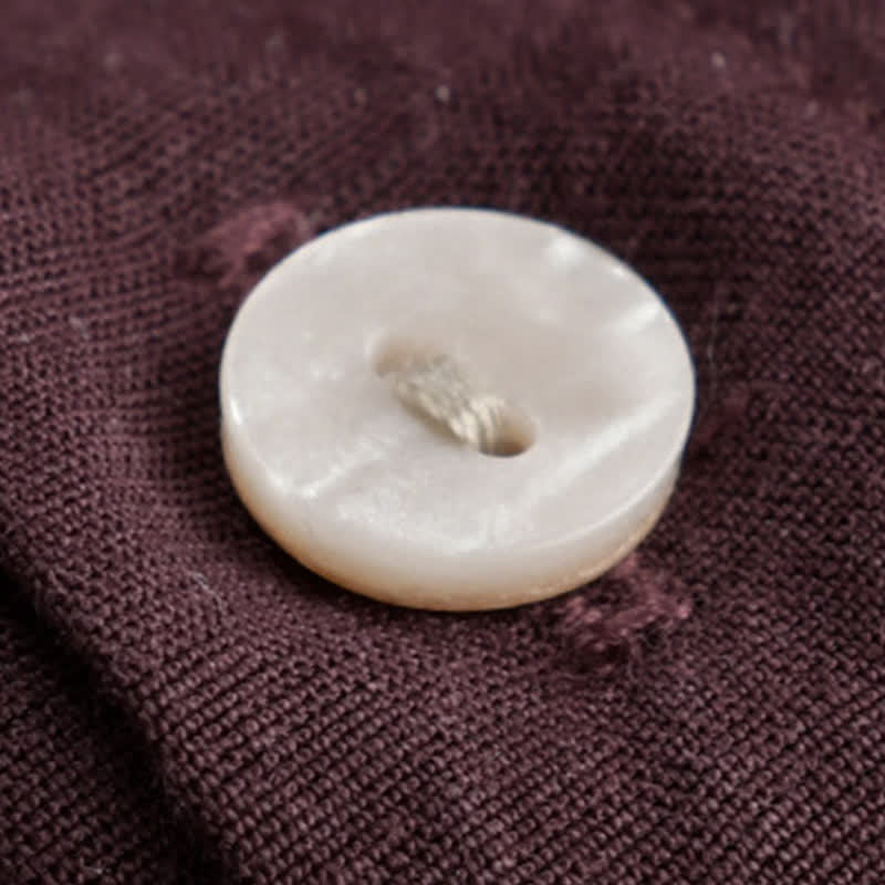 Buddha Stones Letnie, swobodne, minimalistyczne koszule męskie z krótkim rękawem i kieszeniami naszywanymi - image 10