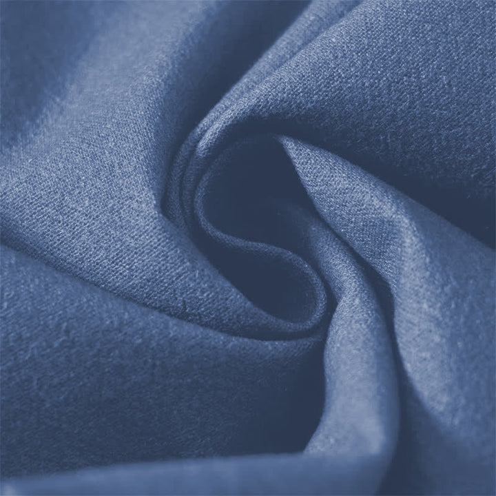 Buddha Stones Spodnie męskie zwężane z czystej bawełny ze wzorem smoka Koi i kieszeniami - image 6