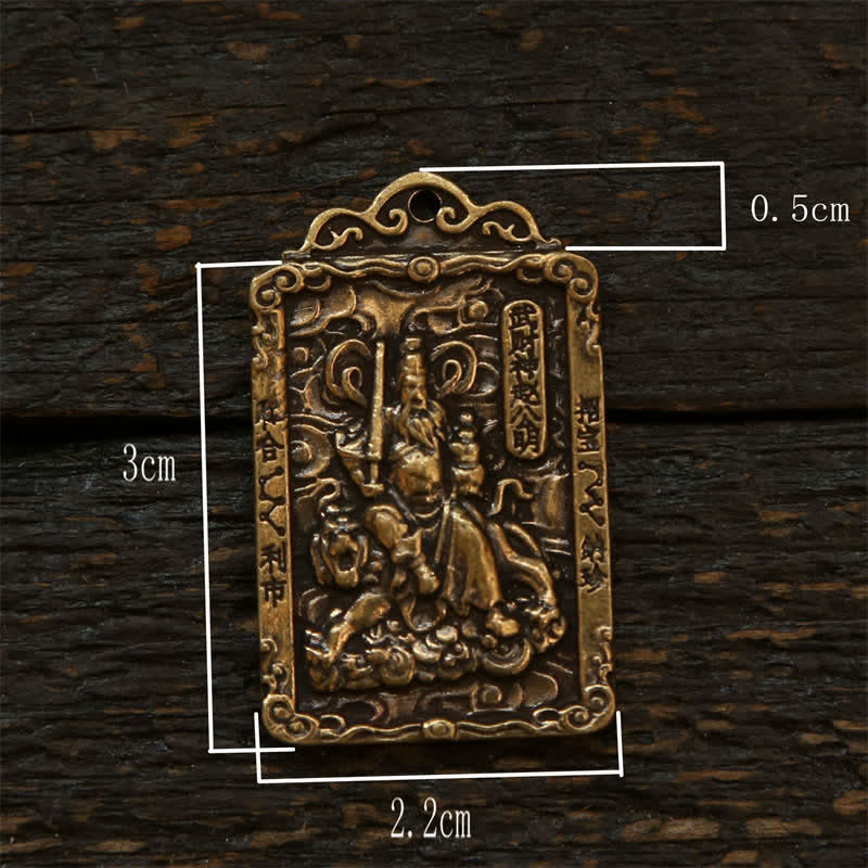 Buddha Stones Miedziane monety chińskiego zodiaku pięciu cesarzy, breloki ochronne z tykwy - image 21