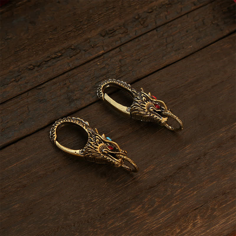 Buddha Stones Breloczki z zamkiem Brass Dragon Strength - image 10
