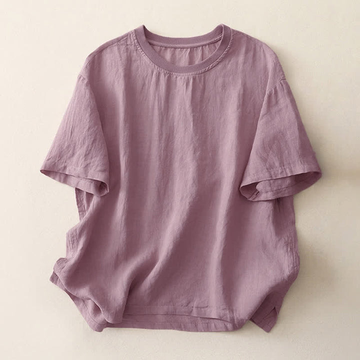 Koszula damska z krótkim rękawem i okrągłym dekoltem w kształcie Buddha Stones - Oset - US14, UK/AU18, EU46 (2XL) - image 20