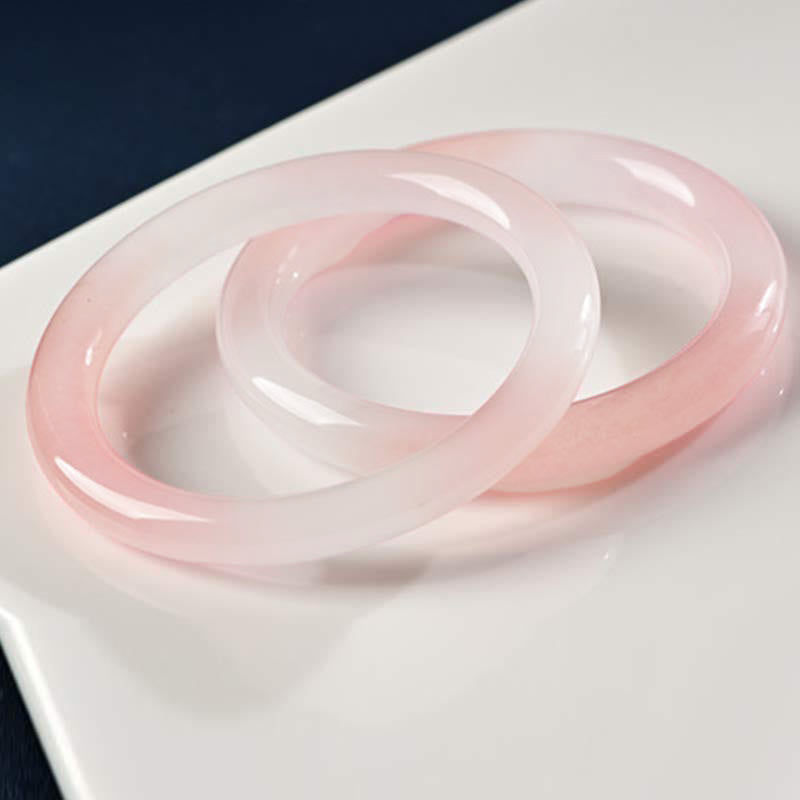 Bransoletka Buddha Stones Różowe Kryształowe Miłość Ciepło Bangle - image 10