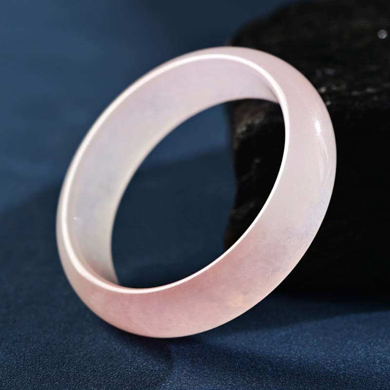 Bransoletka Buddha Stones Różowe Kryształowe Miłość Ciepło Bangle - image 1
