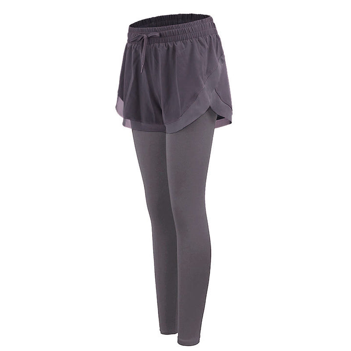 Legginsy sportowe 2 w 1 z Buddha Stones, damskie, do ćwiczeń na świeżym powietrzu, do jogi - Oset - US8-10, UK/AU12-14, EU40-42 (XL) - image 0