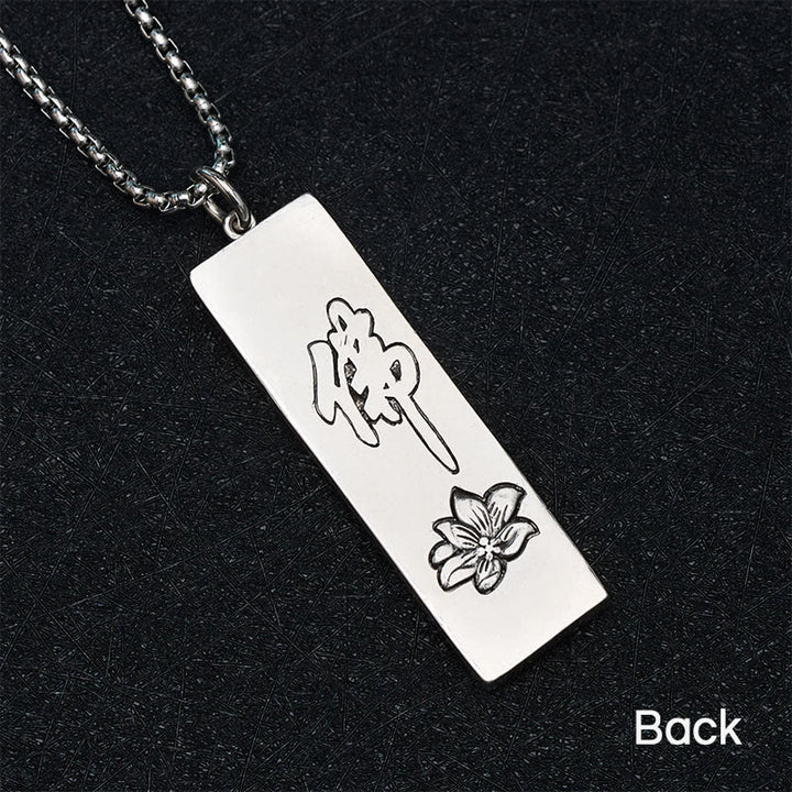 Naszyjnik z wisiorkiem w stylu vintage, Buddha Stones Tathagata Budda, amulet ochronny, szczęście - image 12