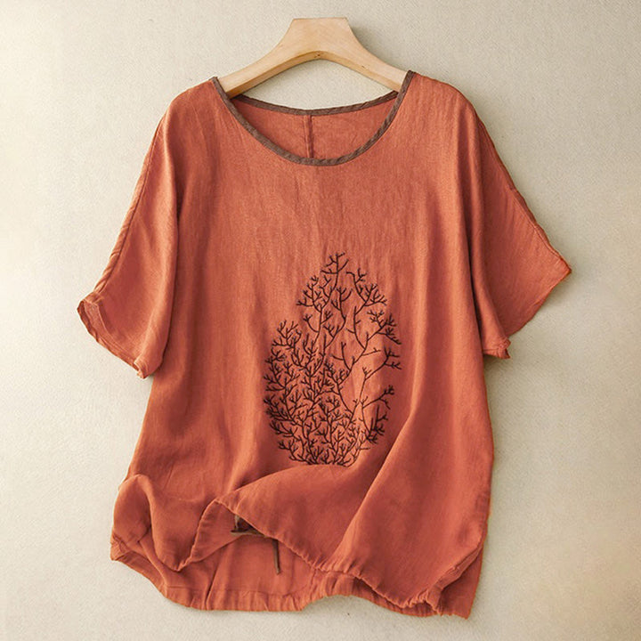 Buddha Stones , z krótkim rękawem i ściągaczem - Czekolada - US14, UK/AU18, EU46 (2XL) - image 21