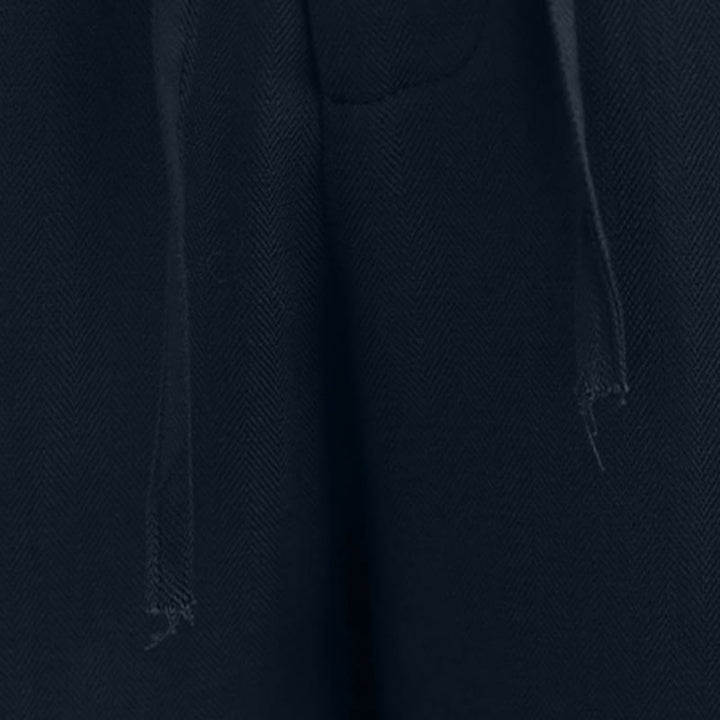 Buddha Stones Wiosenne letnie minimalistyczne, swobodne, ściągane sznurkiem, zapinane na zamek, długie spodnie damskie z prostymi nogawkami i kieszeniami - image 7