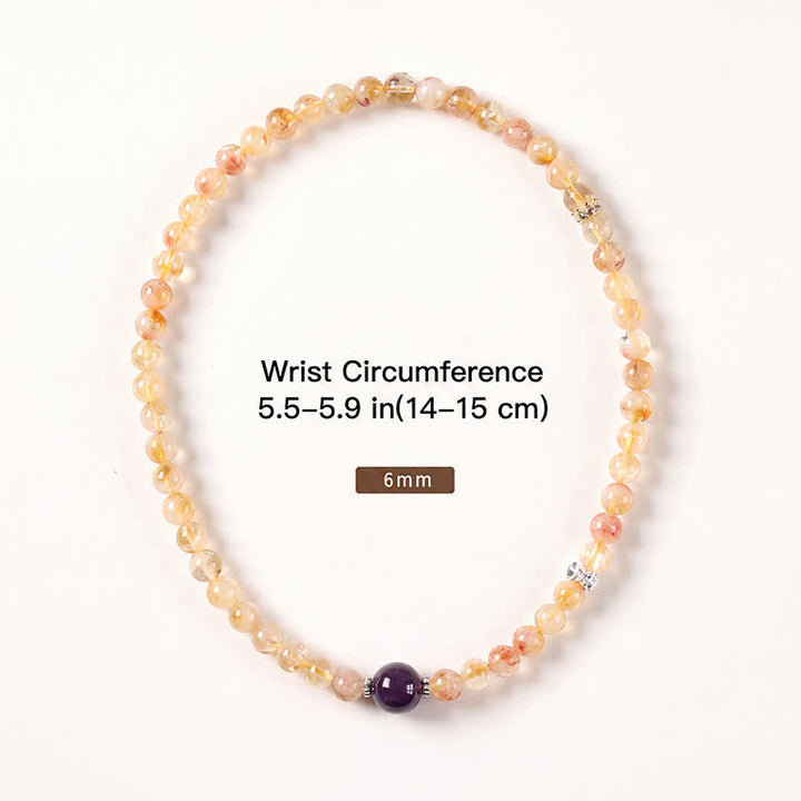 Buddha Stones Bransoletka z cytrynem Pi Xiu Abundance and Wealty Double Wrap - image 15