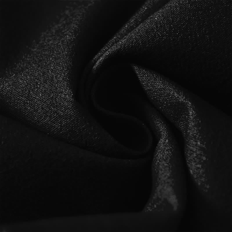 Buddha Stones Spodnie męskie zwężane, z czystej bawełny, ze wzorem tygrysa i smoka, ze ściągaczem i kieszeniami - image 6