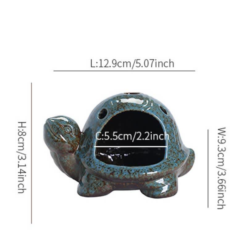Buddha Stones Ceramic Turtle Endurance Kadzielnica - image 3
