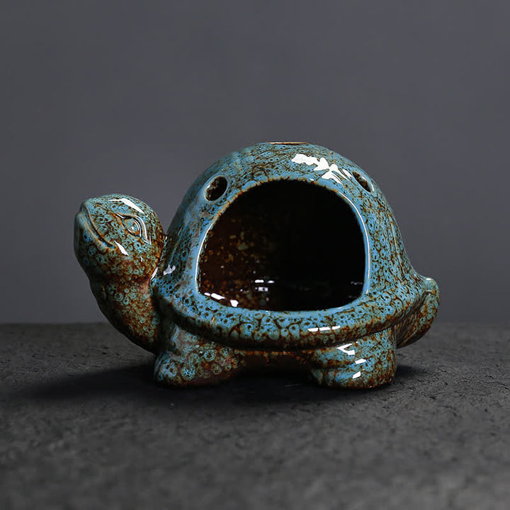 Buddha Stones Ceramic Turtle Endurance Kadzielnica - image 1