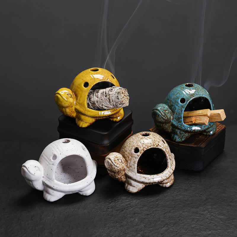 Buddha Stones Ceramic Turtle Endurance Kadzielnica - image 21