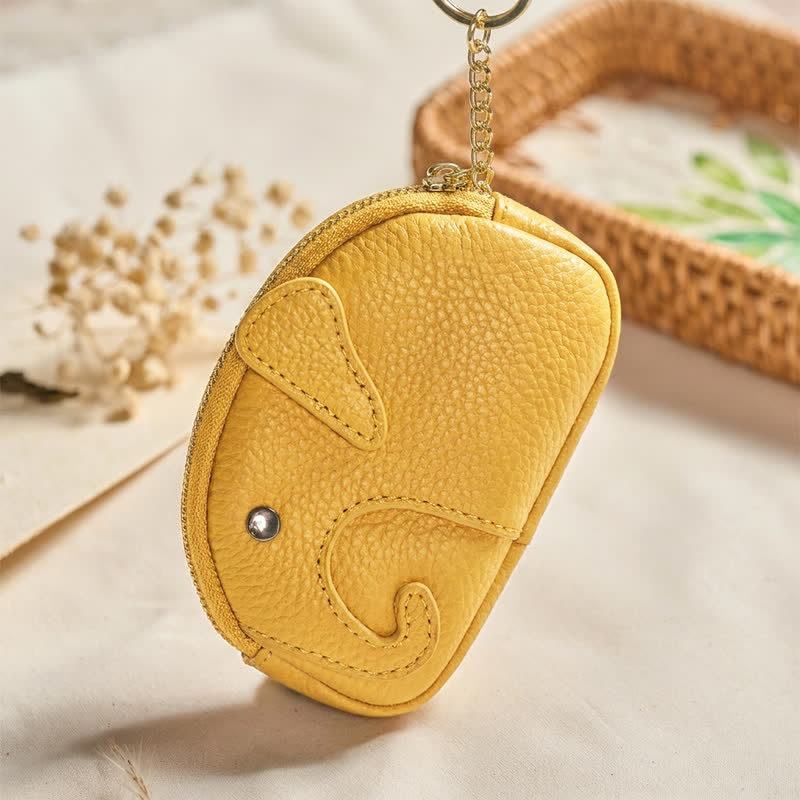 Buddha Stones Mini torebka z zamkiem błyskawicznym ze skóry PU Elephant Wisdom - image 33