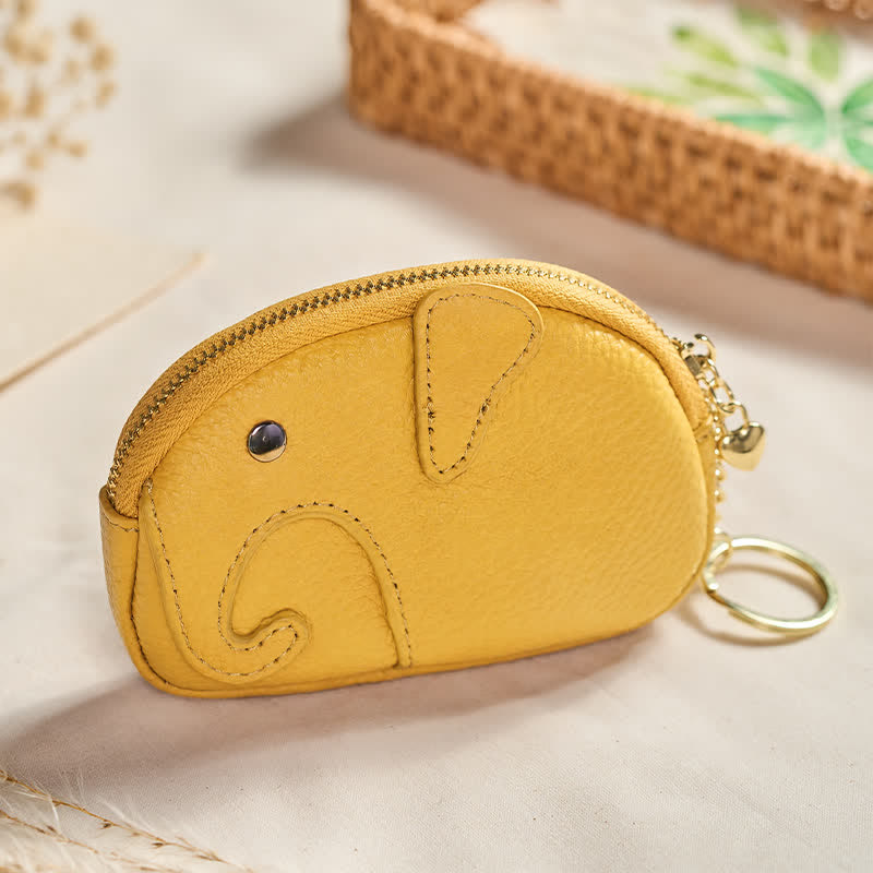 Buddha Stones Mini torebka z zamkiem błyskawicznym ze skóry PU Elephant Wisdom - image 31