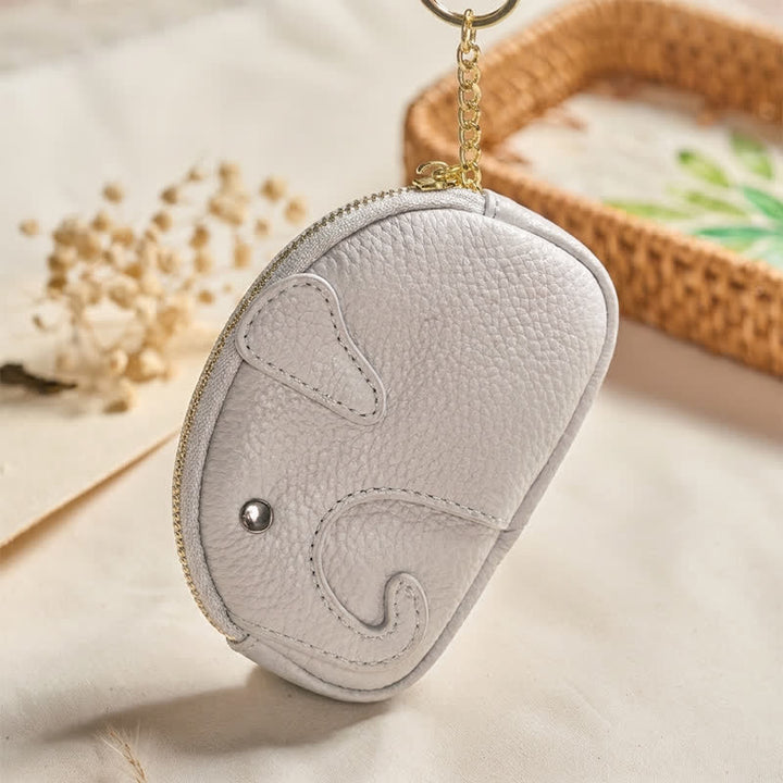Buddha Stones Mini torebka z zamkiem błyskawicznym ze skóry PU Elephant Wisdom - image 17