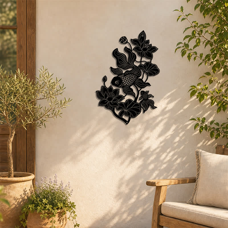 Buddha Stones Koi Fish i Lotus Success Iron – symbole o znaczeniu ściennym - image 18