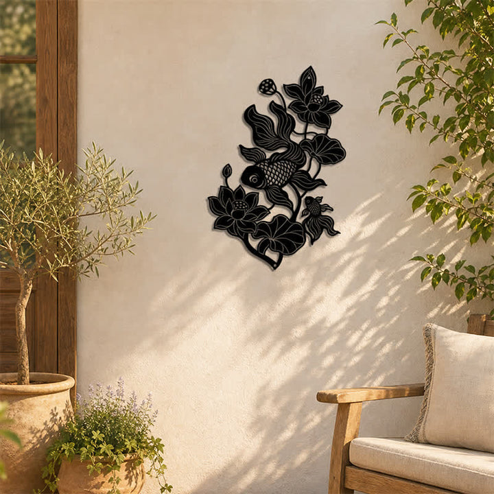 Buddha Stones Koi Fish i Lotus Success Iron – symbole o znaczeniu ściennym - image 18