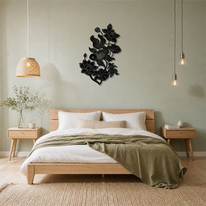 Buddha Stones Koi Fish i Lotus Success Iron – symbole o znaczeniu ściennym - image 26