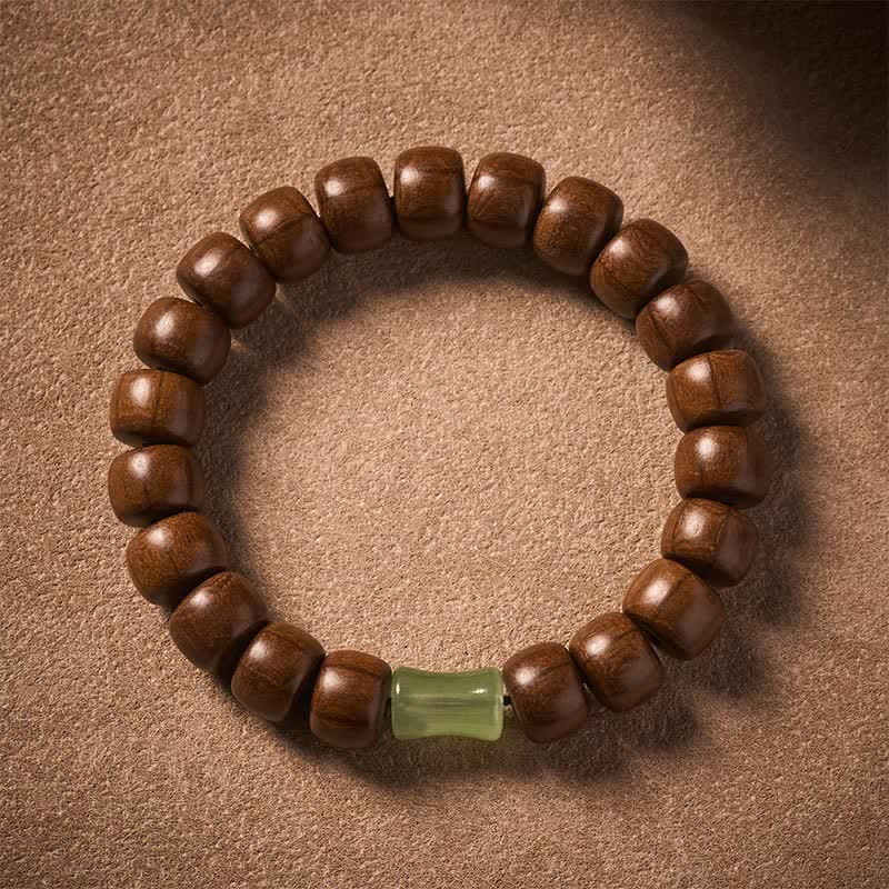 Buddha Stones Bransoletka z koralikami modlitewnymi Abelia Biflora Protection Vintage - image 1