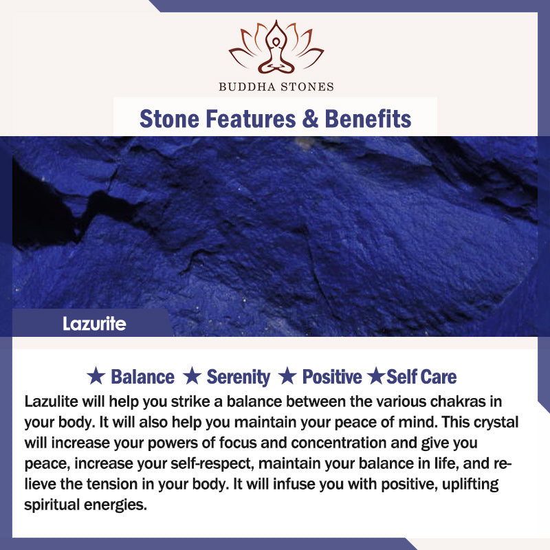 Buddha Stones Zen Cairn Labradorite Różne Kryształy Spokojny Wisiorek Naszyjnik - image 19