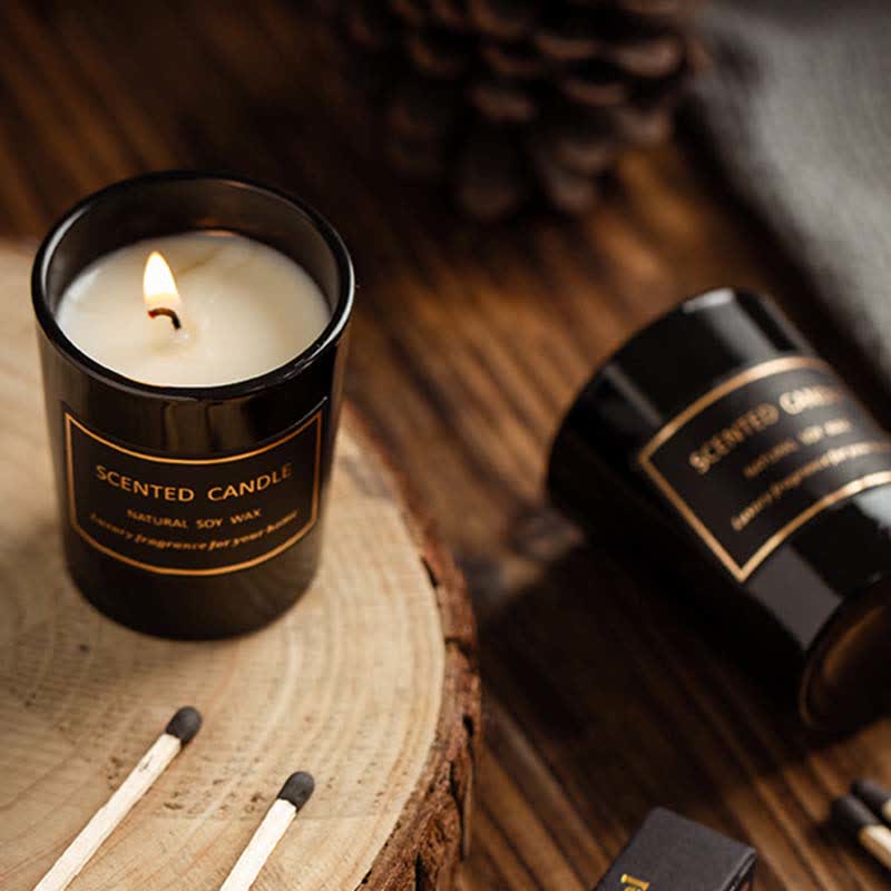 Blue Bell Pear Freesia Zapach Medytacja Modlitwa Zapachowa Aromaterapia Świeca Sojowa - image 12