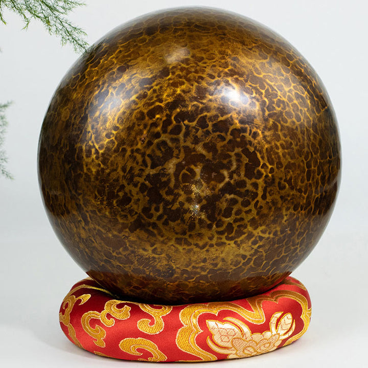 Tybetańska misa dźwiękowa do medytacji, ręcznie robiona, uzdrawiająca, jogiczna, uważnościowa, śpiewająca misa - image 6