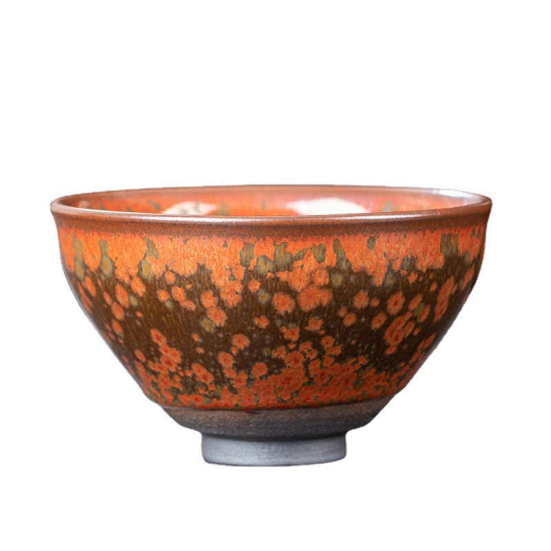 Buddha Stones Kwitnące Kwiaty Wzór Chiński Jianzhan Kiln Change Ceramiczny Filiżanka Do Herbaty Kung Fu Miska