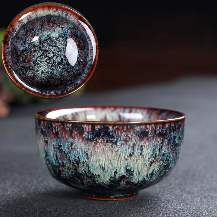 Buddha Stones Kolorowe Ceramiczne Filiżanki Do Herbaty Domowe Biuro Filiżanki Do Herbaty - image 38