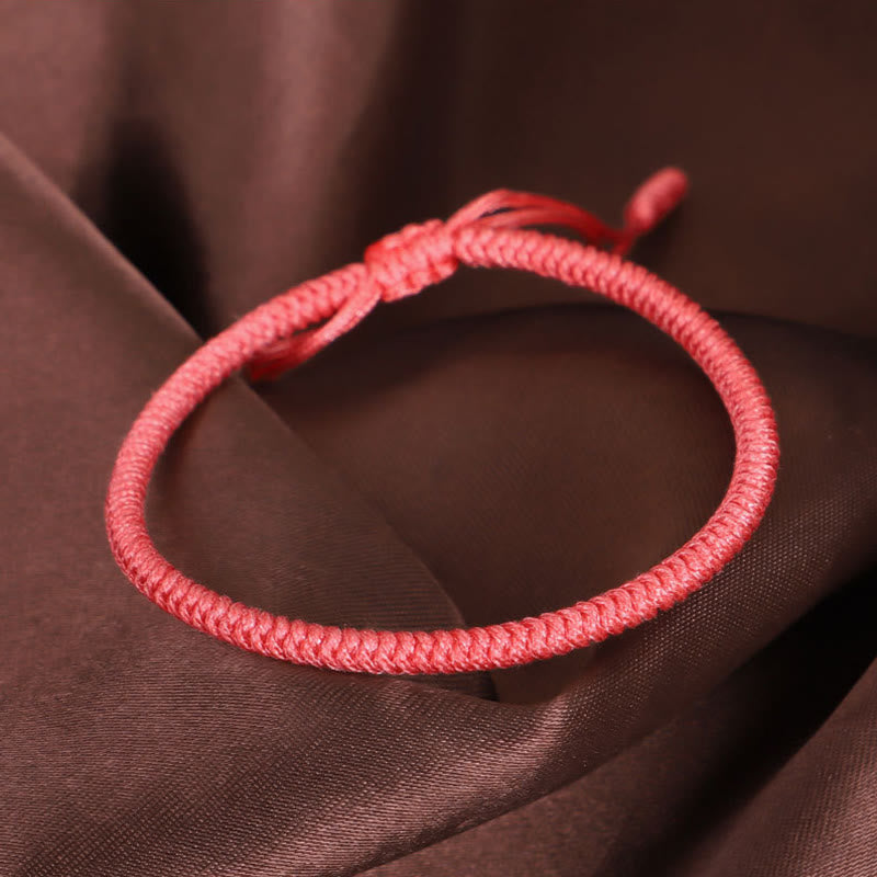 Buddha Stones Tybetańskie 3 sztuki King Kong Knot Protection Braided Bracelet