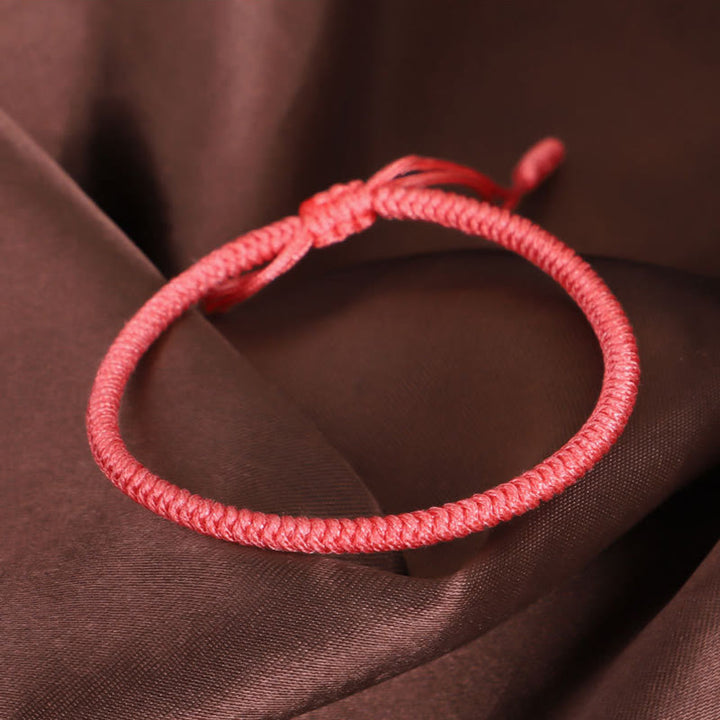 Buddha Stones Tybetańskie 3 sztuki King Kong Knot Protection Braided Bracelet