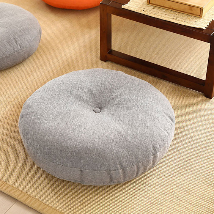 Buddha Stones Lotos Prosty Wzór Lniana Poduszka Medytacyjna Siedzenie Dekoracja Domu Salon - image 8
