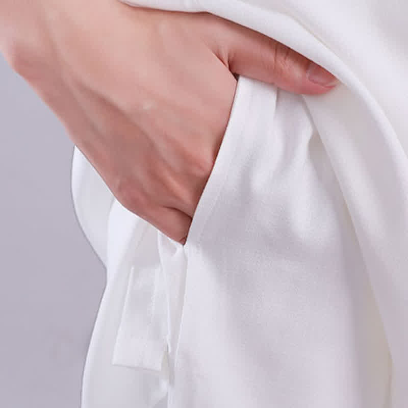 Buddha Stones Tai Chi Qigong Medytacja Modlitwa Duchowa Praktyka Zen Unisex Bawełniany Lniany Zestaw Ubrań - image 6