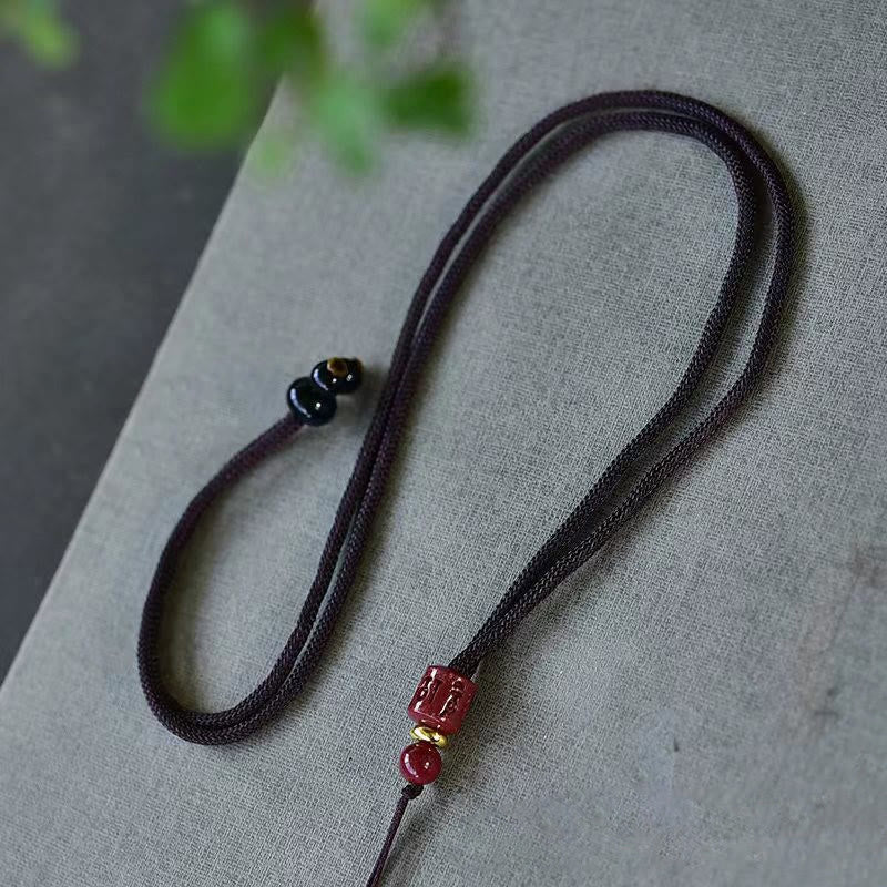 Buddha Stones Koi Ryba Pokój Klamra Miedź Bogactwo Szczęście Naszyjnik Wisiorek