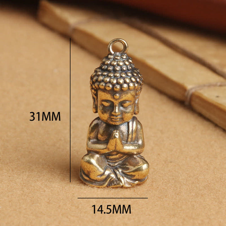 Brelok miedziany Budda Współczucie Dekoracja - image 6