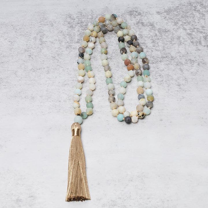 Bransoletka Mala z 108 Buddha Stones