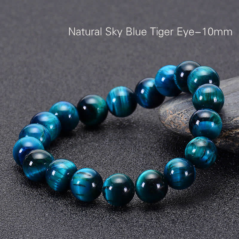 Bransoletka ochronna Buddha Stones Blue Tiger Eye