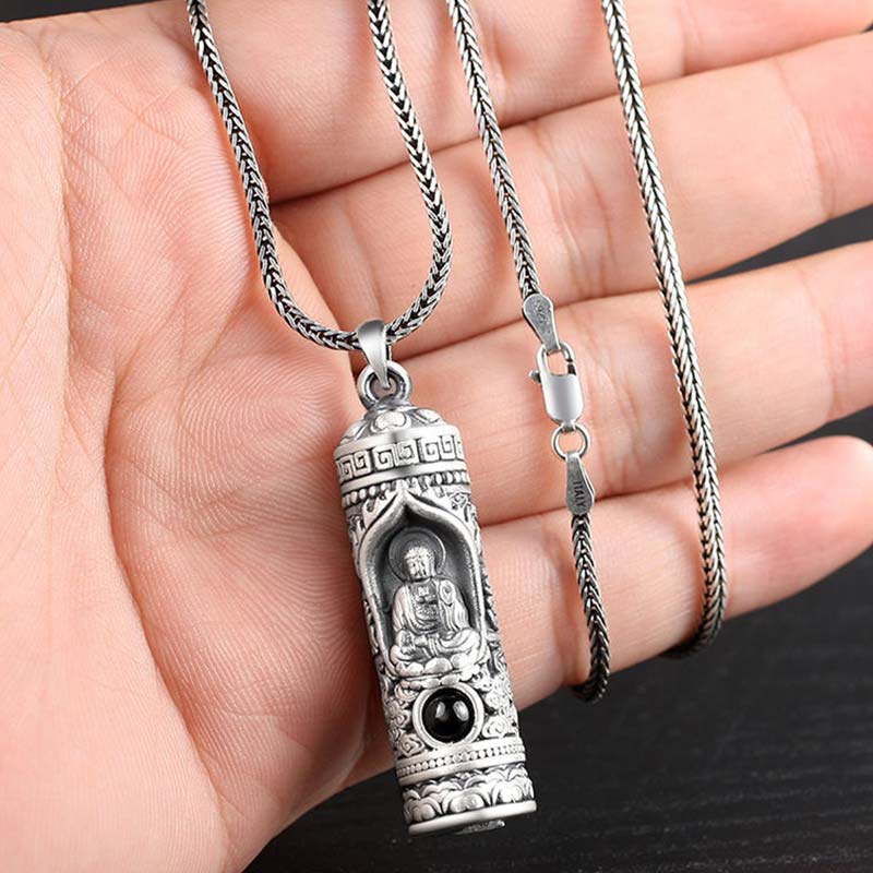 Chiński zodiak natalny budda projekcja naszyjnik dobrobyt wisiorek - image 10
